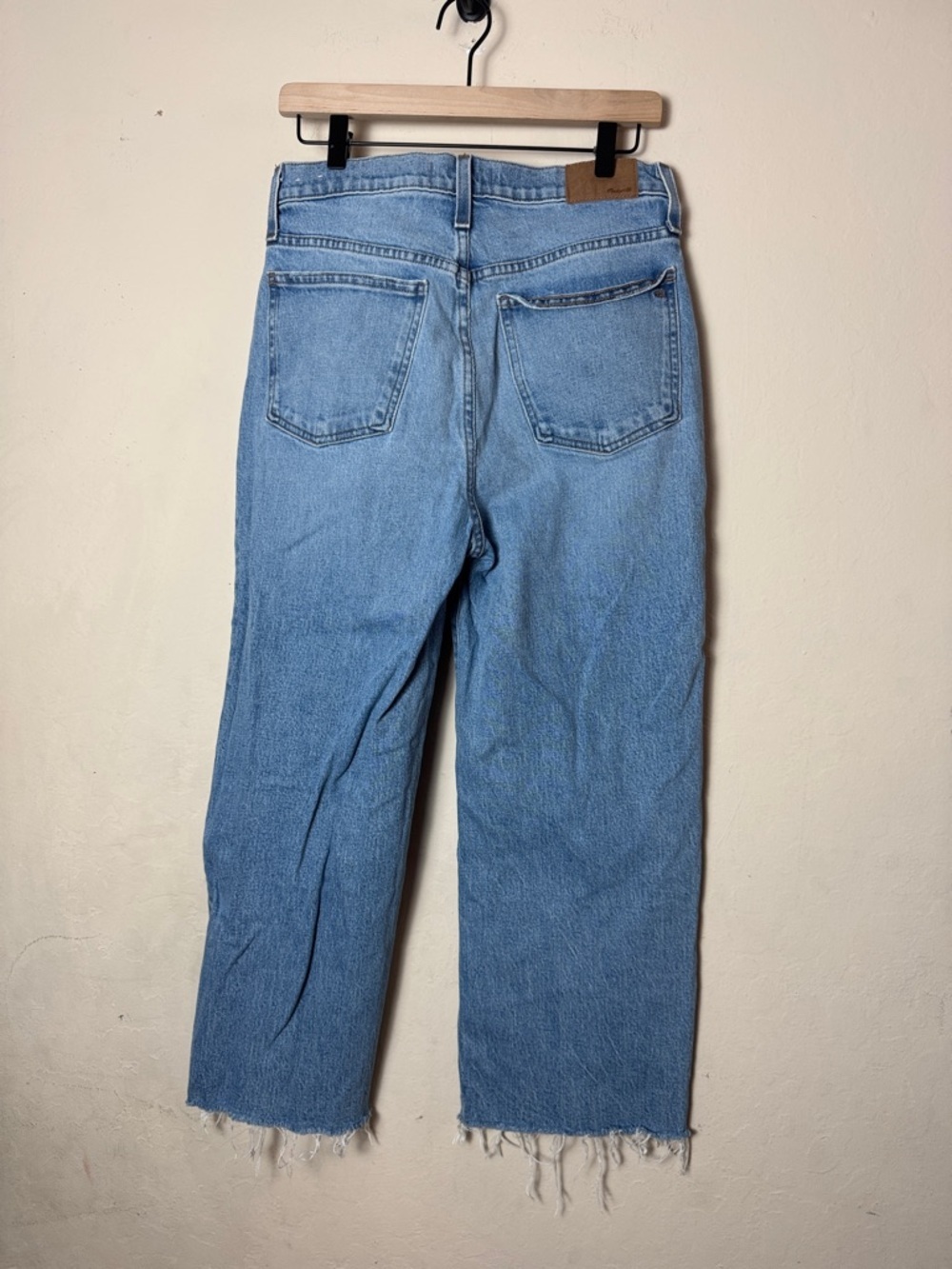 Madewell The Petite Perfect Vintage Wide-Leg Crop Jean in Catlin Wash Size 29P - Picture 5 of 6